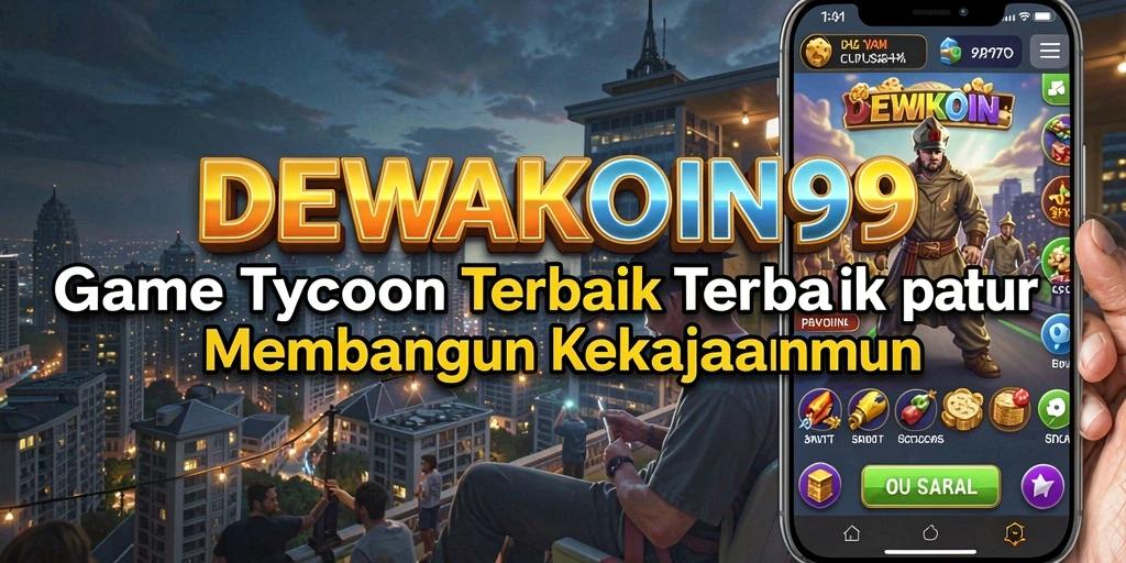 Screenshot DEWAKOIN99 menampilkan aksi seru dalam gameplay Tycoon.