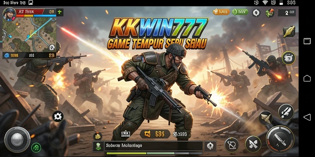 Tampilan gameplay seru dari KKWIN777 dengan aksi yang mendebarkan.