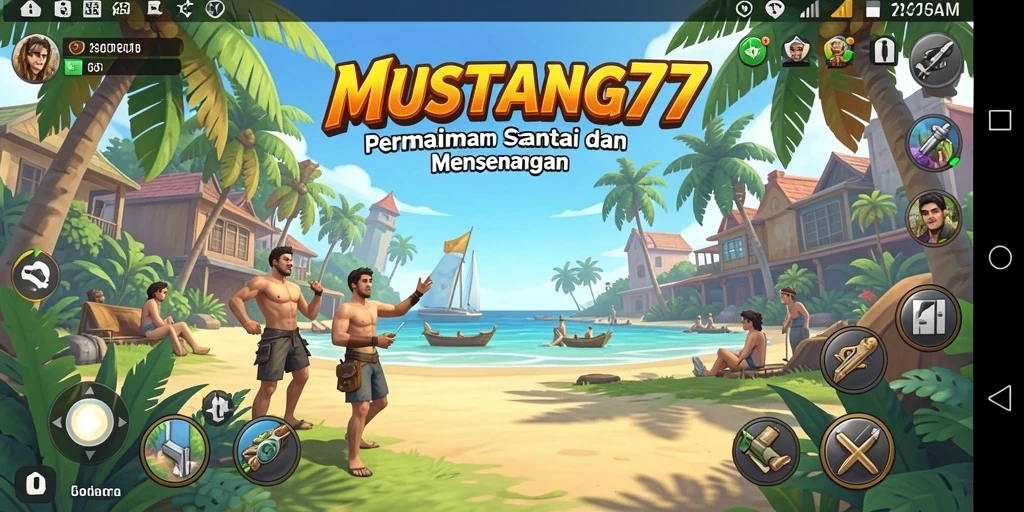 Screenshot gameplay MUSTANG77 yang menampilkan kesenangan bermain casual.