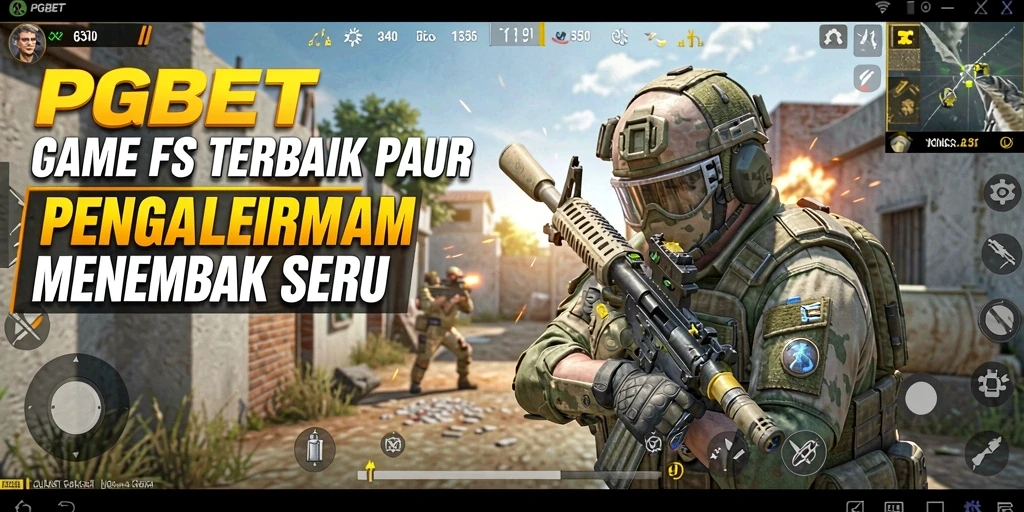 Tangkapan layar PGBET menampilkan aksi tembak-menembak yang mendebarkan.