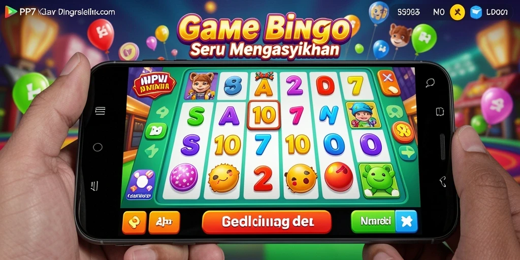 Tampilan gameplay Bingo yang menarik di PP7.