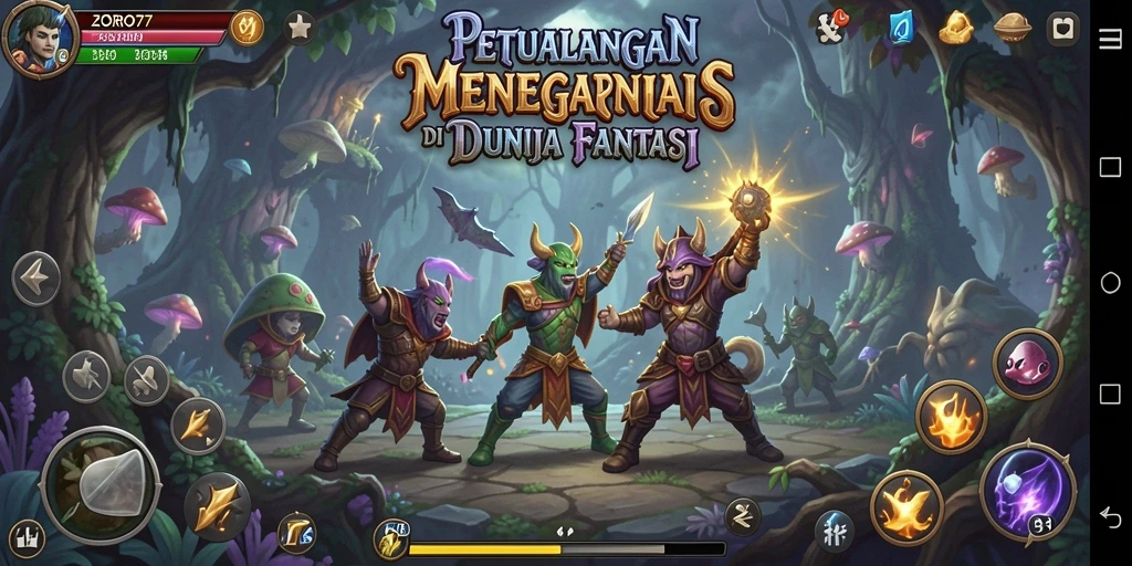 Gameplay menarik dari ZORO77 yang menantang dan penuh warna.